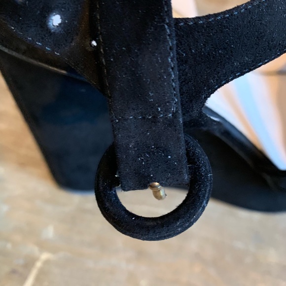 PRADA Velvet Wedges - Picture 6 of 6